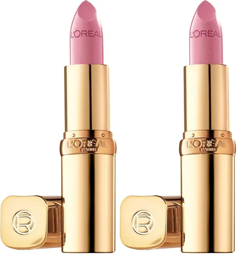 Miniatura 33 de L'Oreal Paris Colour Riche Original - Lápiz labial cremoso e hidratante satinado con aceite de argán y vitamina E, volcánico, 1 unidad