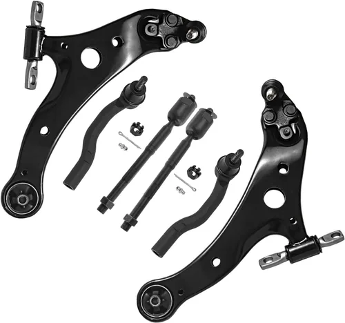 Miniatura 289 de Detroit Axle - Kit de extremo delantero para Chrysler 300 Dodge Charge Challenger 2011-2023, 2 brazos de control inferiores traseros 2 rótulas