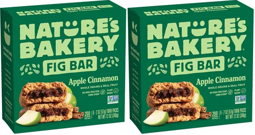 Miniatura 16 de Nature's Bakery Barra de higos, manzana y canela, 2 oz