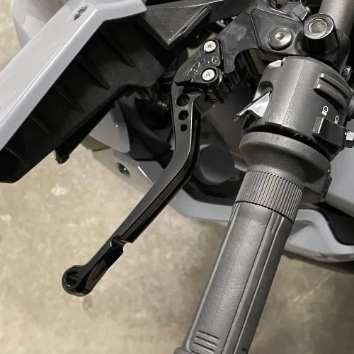 Miniatura 3 de DEHIWI Embrague de freno para Yamaha FZ25 FZ-25 2017-2020 2021 2022 2023 Palancas de embrague de freno largo ajustables CNC aluminio palancas de A1