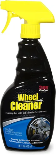 Stoner Car Care 92207 Gel espumoso limpiador de ruedas con rendimiento inmejorable, disuelve el polvo de frenos, seguro para todos los neumáticos,