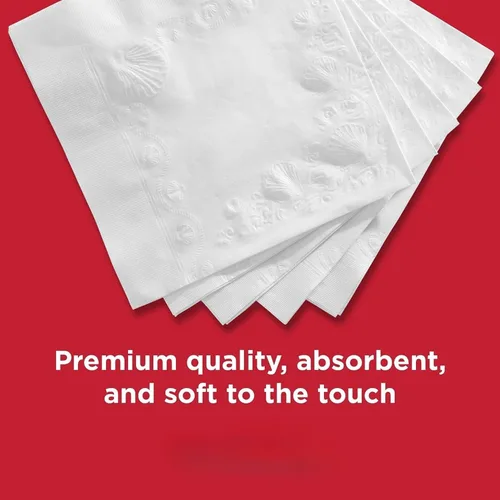 Miniatura 4 de ONDAGO Vanity Fair - Servilletas de papel para uso diario, 110 servilletas desechables de 2 capas (paquete de 3), 330 en total