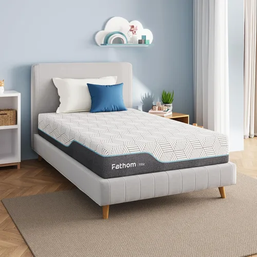 Miniatura 9 de FATHOM Colchón mediano de espuma viscoelástica de 14 pulgadas, cama matrimonial en una caja para aliviar el dolor de espalda y dormir fresco