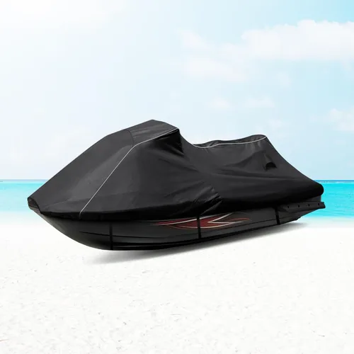 Miniatura 11 de Funda impermeable para moto acuática, ajuste personalizado para Sea-doo Spark3up Spark Trixx 3up, 600D Oxford a prueba de rayos UV, remolcable