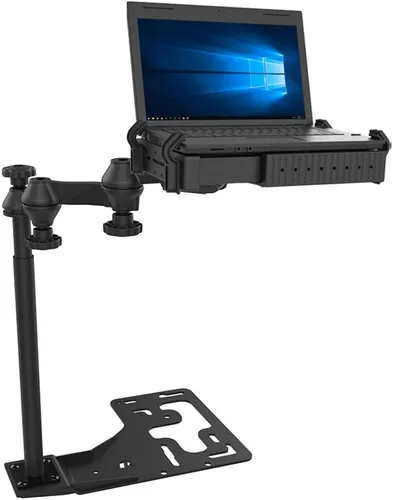 RAM Mounts Soporte universal para portátil semi-camión sin taladrar para Volvo, Freightliner, Kenworth, International, Mack, Peterbuilt + más