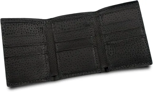 Miniatura 3 de Cartera de piel auténtica de Stingray con 9 tarjetas, hecha a mano