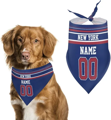 Miniatura 34 de Arizona - Bandana de fútbol para perro, diseño personalizado, número de nombre, regalos para gatos