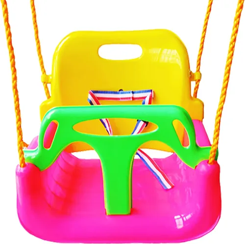 Miniatura 9 de Columpio desmontable 3 en 1 para niños pequeños a adolescentes que juegan al aire libre (silla azul con ganchos a presión)