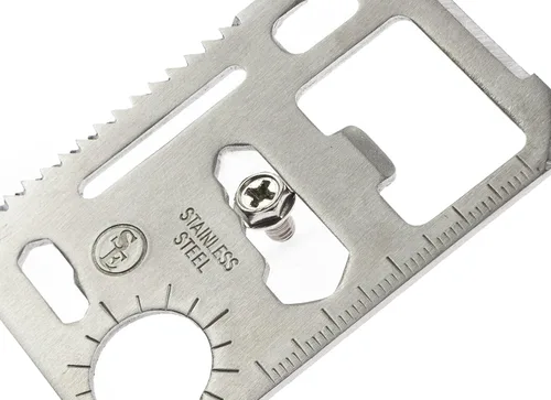 Miniatura 3 de SE Herramientas de bolsillo de supervivencia de acero inoxidable de 11 funciones (paquete de 2) - MT908-2