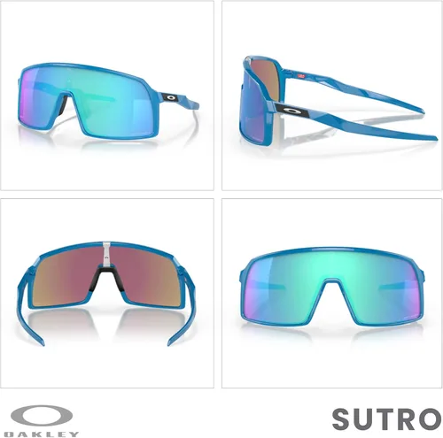 Miniatura 144 de Oakley Sutro OO9406 / OO9462 - Lentes de sol para hombre, kit de correa de accesorios, bolsa de microfibra