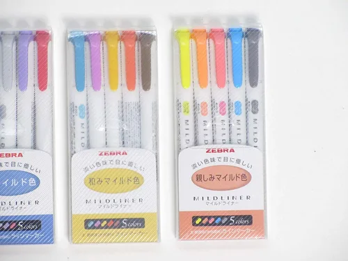 Miniatura 3 de Zebra mildliner Highlighter Pen Set, 20 Pastel Color Set