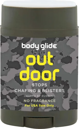 Miniatura 2 de BodyGlide Bálsamo antirozaduras para exteriores, camuflaje, 1.5 onzas (solo venta en Estados Unidos) y bálsamo antiampollas Foot Glide, 0.8 onzas