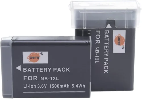 Miniatura 7 de DSTE Reemplazo para batería de iones de litio NB-13L compatible con Canon PowerShot G5 X Mark II G5X G7X G9X G7 X Mark II G9X Mark II SX620 HS SX720