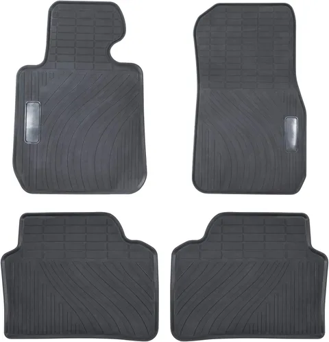 Miniatura 8 de Tapete para BMW Serie 3/4 F30 F31 F32 F33 F36 320i 328i 335i 2012-2018 y 2015+ F80 M3 de goma resistente para todo tipo de clima, ajuste