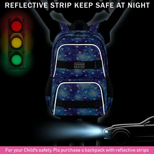 Miniatura 19 de Mochila para laptop, 16 pulgadas, bolsa escolar y bolsa de almuerzo, mochilas resistentes al agua para adolescentes, niñas, mujeres, estudiantes