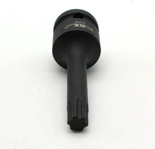 Miniatura 2 de TMAX IP50 3 pulgadas de largo negro impacto Torx Plus 6 punto Socket Bit 1/2 pulgada Square Drive Auto reparación herramienta