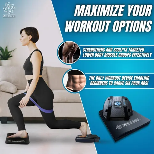 Miniatura 8 de PRO Ab Squat Roller + Paquete de alfombrilla para sentadillas