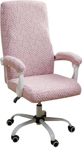 Miniatura 20 de Forcheer - Fundas elásticas para reposabrazos de silla de oficina, resistentes al agua, de Spandex y Jacquard, para sillas de oficina y computadora