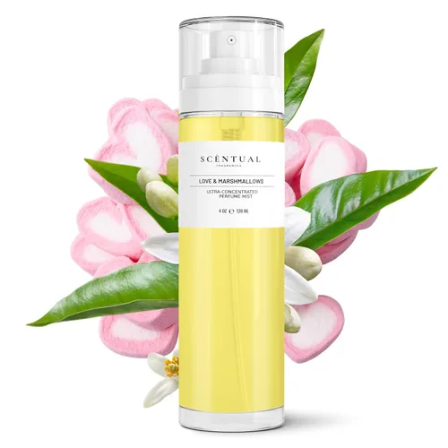 Miniatura 22 de Scentual Fragrances, niebla de perfume ultraconcentrada para cabello y cuerpo, fragancia duradera para mujer, perfumes gourmand para mujeres, vegano