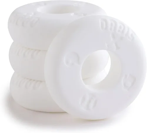 Miniatura 11 de Orbis - Anillos de estrangulamiento con agarre de bate con iconos de béisbol, paquete de 4, apilador de perilla de murciélago para béisbol juvenil