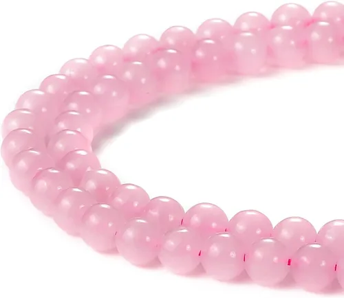 Miniatura 47 de Cuentas de ónix negro BEADNOVA con cuentas de cristal natural, piedras preciosas, redondas, sueltas, curativas de energía con cordón elástico de 01)