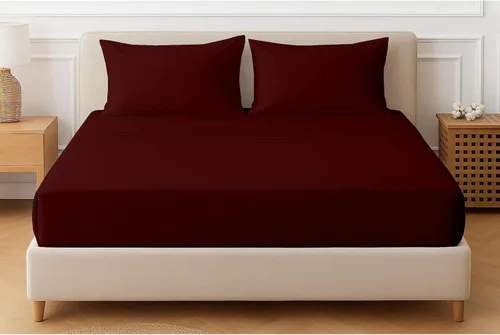 Miniatura 7 de Cottingon Juego de sábanas de 4 piezas extra profundas de 100 % algodón, ropa de cama suave y de lujo que se adapta a bolsillos extra profundos