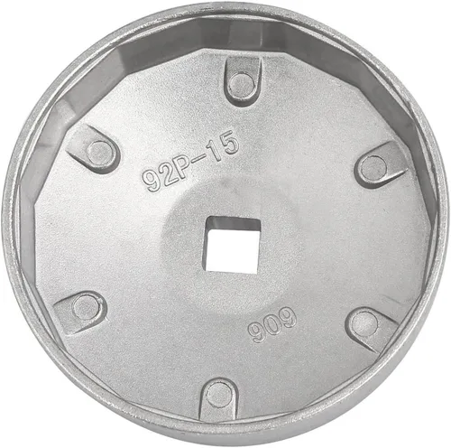 Miniatura 2 de Aexit 15 flautas operadas a mano herramientas 3.622 in diámetro interior tapa filtro aceite llave llave removedor herramienta 2pcs