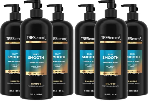 Miniatura 5 de TRESemmé Champú antiencrespamiento 3 unidades para cabello encrespado formulado con tecnología Pro Style 28 Fl Oz