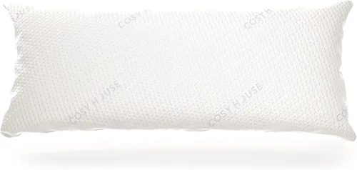 Miniatura 10 de Cosy House Collection Almohada de espuma viscoelástica triturada de lujo con rayón derivado del bambú - Relleno ajustable y extraíble - Funda fresca