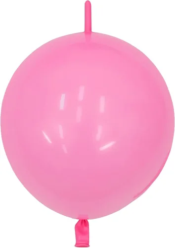 Miniatura 12 de IN-JOOYAA Globo de látex rosa bebé de 6 pulgadas, 100 globos de enlace rápido para decoración de fiestas