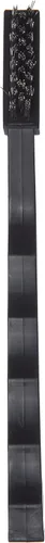 Miniatura 9 de SPARTA Flo-Pac Cepillo de lechada con cerdas de acero inoxidable prensadas para limpieza, trabajo de detalle y uso de limpieza, 7 pulgadas, negro