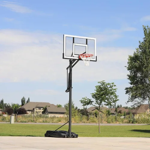 Miniatura 13 de Nuevo aro de baloncesto portátil ajustable de por vida 71522 tablero de acrílico de 54 pulgadas