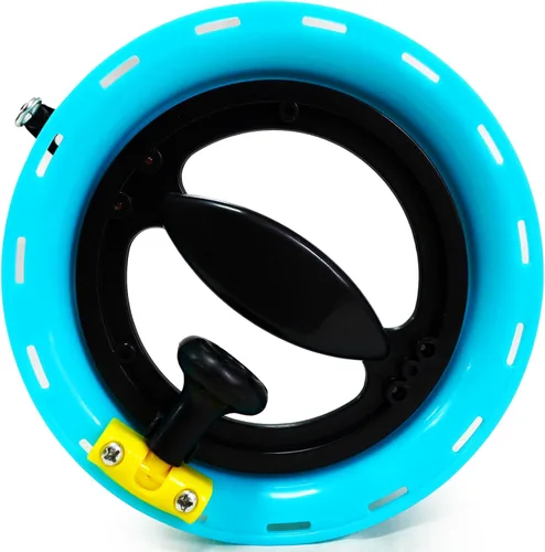 Miniatura 4 de Hengda Kite - Bobinador profesional para exteriores, con rueda de agarre de carrete de bobina y cuerda de volar de 198 metros (27 kilos)