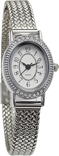 Miniatura 7 de Reloj ovalado vintage para mujer, de lujo, esfera ultrafina, de acero inoxidable, resistente al agua