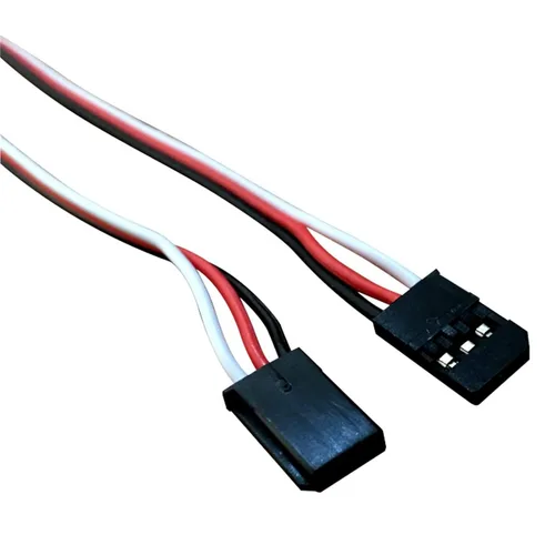 Miniatura 4 de Extensión servo de 3 pines, cable de extensión servo macho hembra JR, utilizado para aviones RC Quadcopter (5 tamaños) 5.9 in/5.9 en 5PCS..