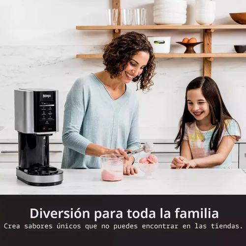 Miniatura 5 de SharkNinja NC301 CREAMi - Máquina para hacer helados 7 en 1 con 7 modos personalizados de golosinas congeladas y fácil preparación de golosinas en 3