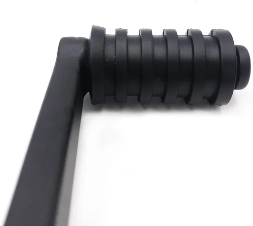 Miniatura 5 de XKH - Palancas de cambio plegables de aluminio negro para motocicleta compatibles con Suzuki GSXR 600/1992-1993 Suzuki Katana GSX 600F 1997-2003