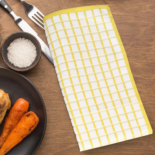 Miniatura 110 de Urban Villa Toallas de cocina 100% algodón para cocina (juego de 6) 20"x30" toallas de cocina altamente absorbentes, juego de ropa de cocina