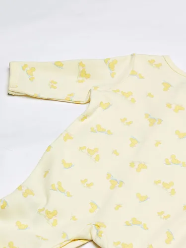 Miniatura 5 de Little Me baby-girls 2-piece Footie and Bib Set
