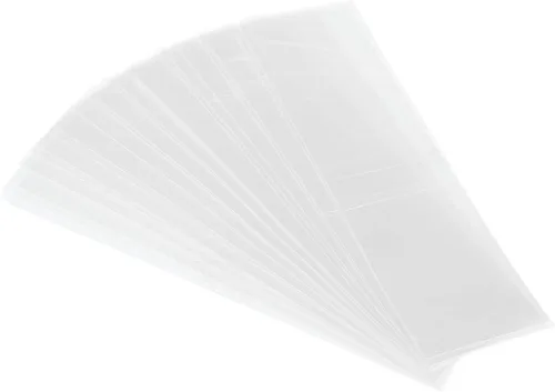 Miniatura 15 de PATIKIL Bandas retráctiles perforadas de 6.102 x 1.575 in, paquete de 400 bandas termocontraíbles de PVC para tapas de diámetro de 3.74 a 3.82