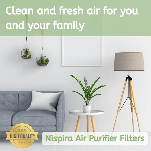 Miniatura 4 de Nispira True HEPA - Juego de prefiltros de carbono compatible con Sears Kenmore 83375, 83376, 83200, 83202 (Progressive 335), 83230, 83354, 83355