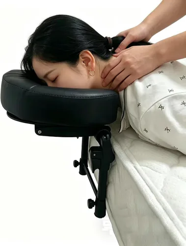 Miniatura 6 de Reposacabezas de masaje para cama, soporte facial de masaje ajustable en casa, kit de mesa de masaje portátil para colchón de dormir, cojín
