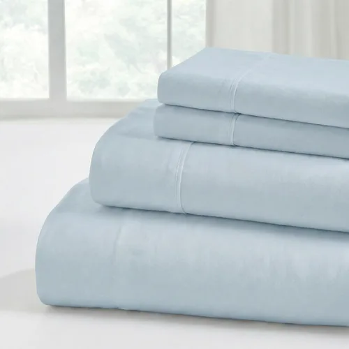 Modern Threads Sábanas Sólidas de Microfibra Suave - Sábanas de Cama de Microfibra Lujosas - Incluye Sábana Plana, Sábana Ajustable con Bolsillos 11