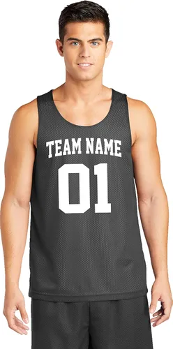 Miniatura 21 de Custom Basketball Jersey Youth Sizes Add Your Team, Name, & Number Unisex