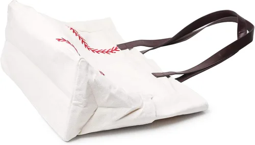 Miniatura 4 de YIQIGO Bolso de béisbol de la mamá del bolso de lona oversize de la utilidad de los deportes ocasionales de la bolsa de todo propósito organizador