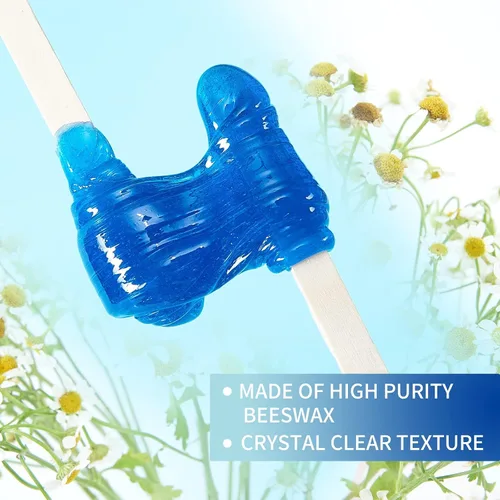 Miniatura 3 de Cuentas de cera de 2.5 lb/1100 g, kit de cera dura con 2 aceites de tratamiento de cera, cuentas de cera dura para piernas, axilas, cara y bikini