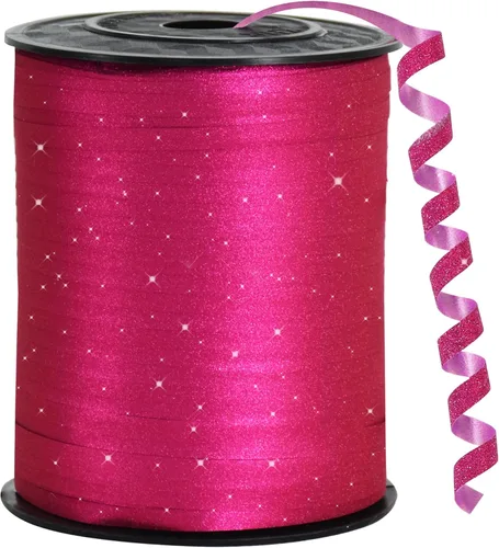 Miniatura 26 de BEISHIDA Cinta Plateada Rizada Ondulada de 500 Yardas, Cuerda para Globos, Rollo Metálico Brillante para Cinta de Envolver Regalos para Fiestas