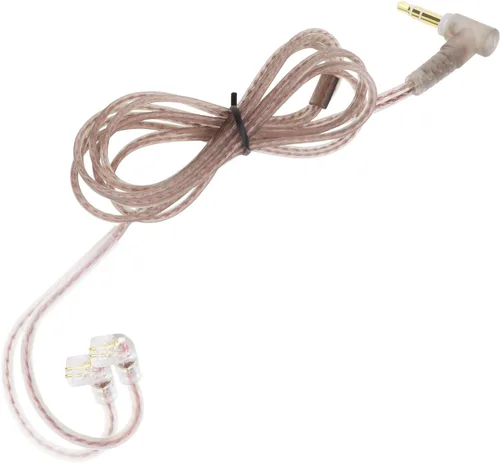 The Lord of the Tools Cable de repuesto para auriculares C Pin de 0.138 in sin micrófono compatible con cable estéreo KZ