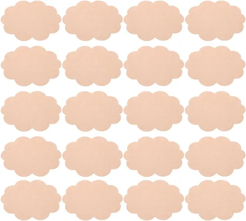 Luxshiny 30pcs Invisible Anti-Friction Thigh Tape Self-Adhesive Skin-Friendly Non-Woven Fabric Anti-Chafing Pads for Inner Thigh Sweat Protection