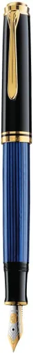 Miniatura 6 de Pelikan Pluma estilográfica Premium M400 EF-Negro/Verde